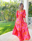 FINAL SALE FEATHER & FIND Eclectus May Dress Joy Frequency