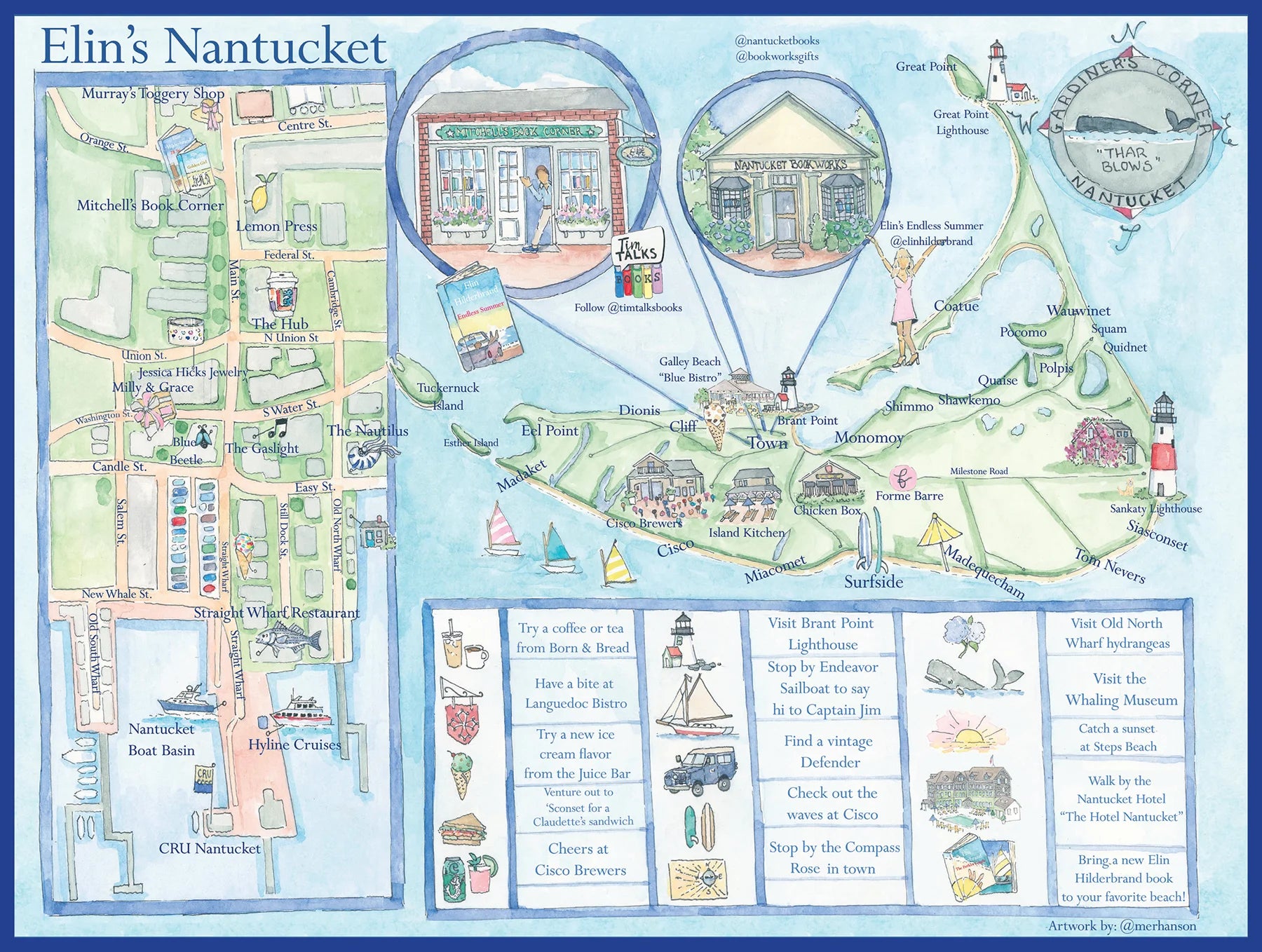 The Blue Book: Guide To Nantucket