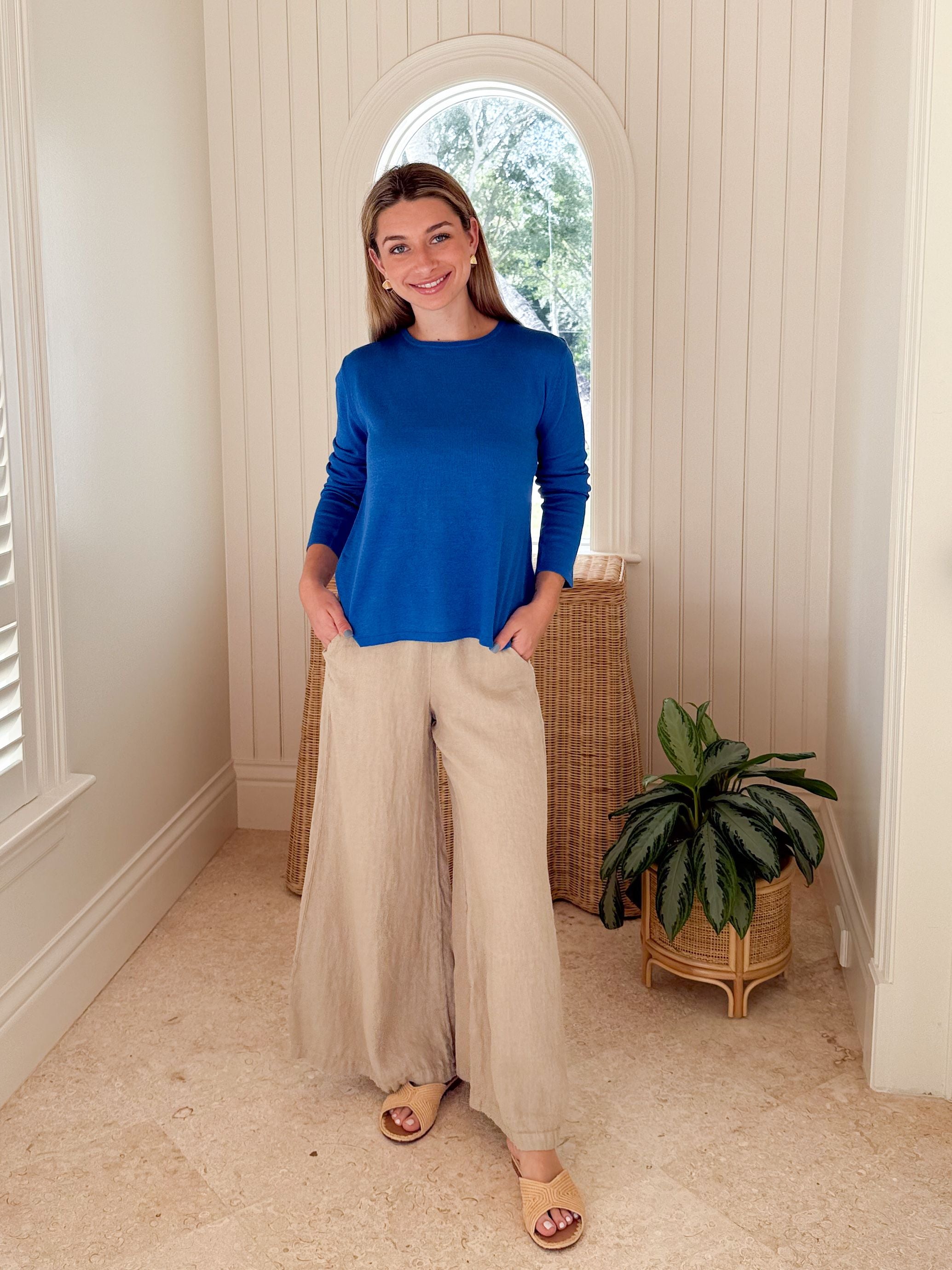 HIHO Brittany Sweater True Blue