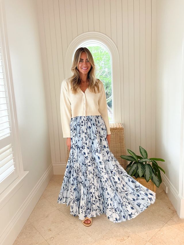 【PORTERNA】Pastel Wool Long Skirt PORTERNA】Pastel Wool Long Skirt