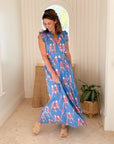 FEATHER & FIND Star Dancer Maxi Dress Magnetic Birds