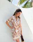 SHERIDAN FRENCH Rhodes Dress Chai Batik