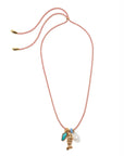 LIZZIE FORTUNATO Minnow Necklace in Red Hot
