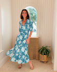 WALKER & WADE Eliza Dress Teal Azalea