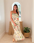 RO'S GARDEN Natasha Maxi Dress Botanic Multi