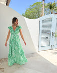 BANJANAN Beatrice Dress Paisley Swirl Nymph