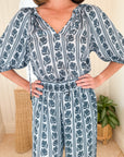 OMIKA Isla Blouse Lara Dew