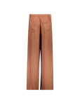FINAL SALE ME369 Ariel Earth Wide Leg Linen Pants