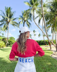 Beach Sweatshirt Light Blue