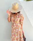 LOLA AUSTRALIA Pacific Dress Tea Rose