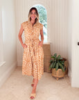 LOLA AUSTRALIA Daisy Boo Mini Dress Leopard Natural