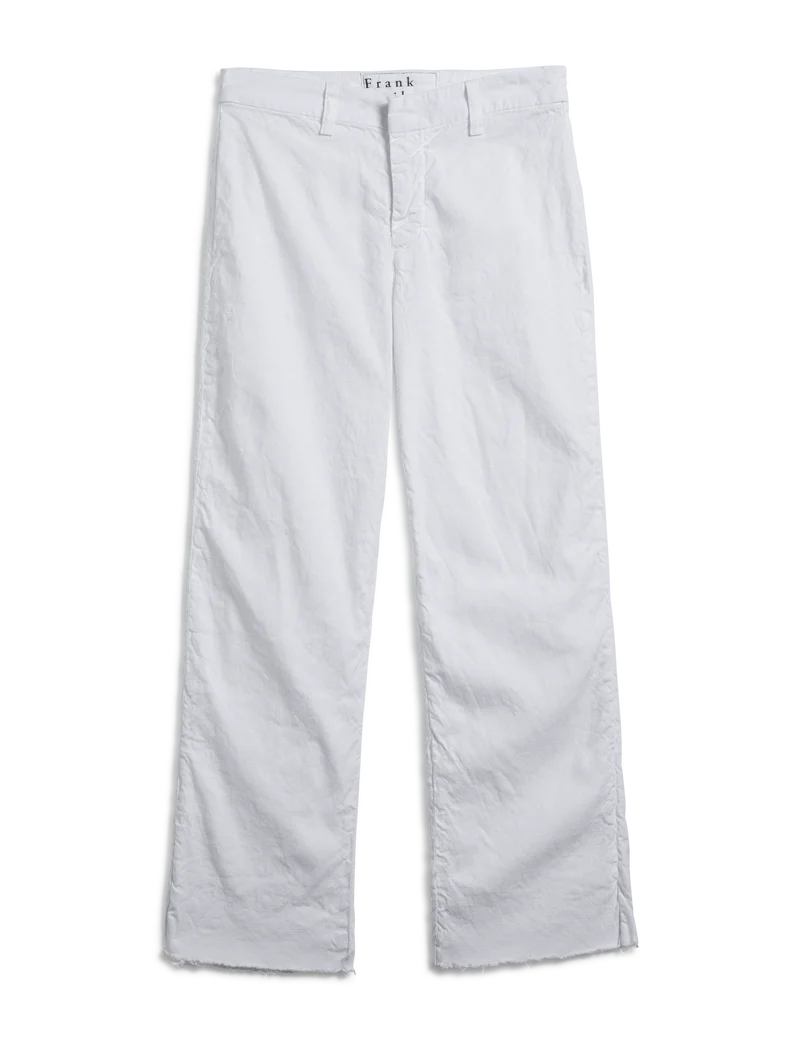 FINAL SALE FRANK & EILEEN Kinsale White Linen