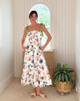 PROSPERINA Aurea Midi Dress Bloom Service