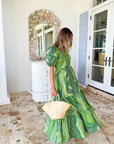 SHERIDAN FRENCH Margot Dress Moss Agate
