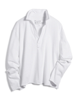 FRANK & EILEEN Patrick Popover White Jersey