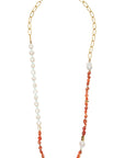 LIZZIE FORTUNATO Porto Covo Necklace in Soleil