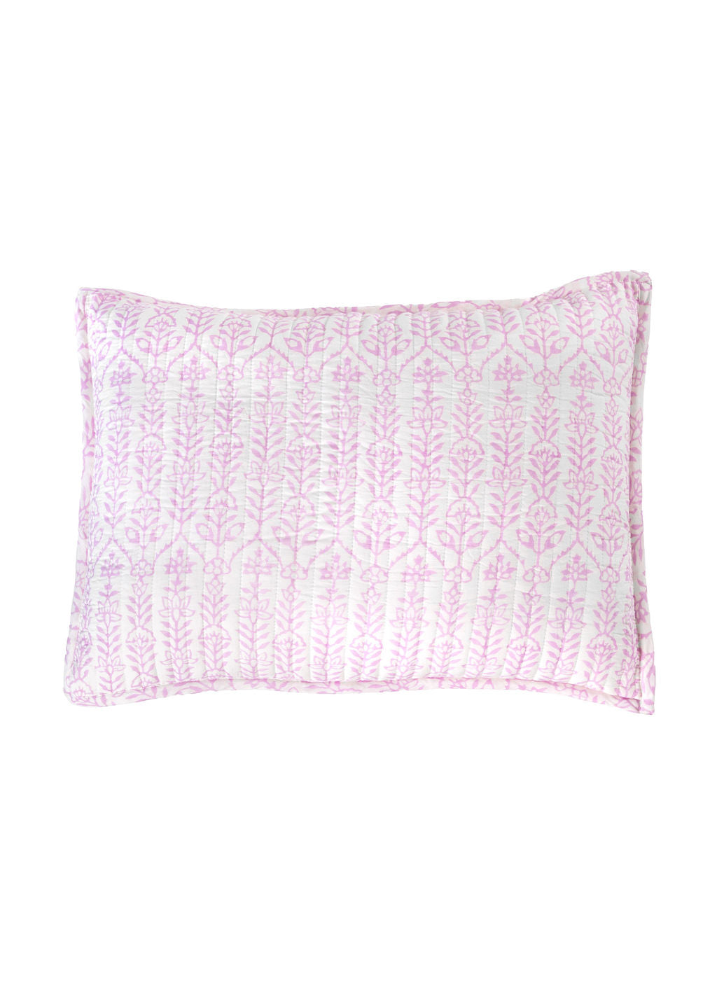 DANA SMALL DESIGNS Sham Flower Row Lilac