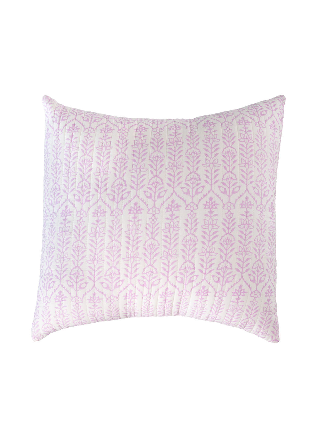 DANA SMALL DESIGNS Throw Pillow Flower Row Lilac