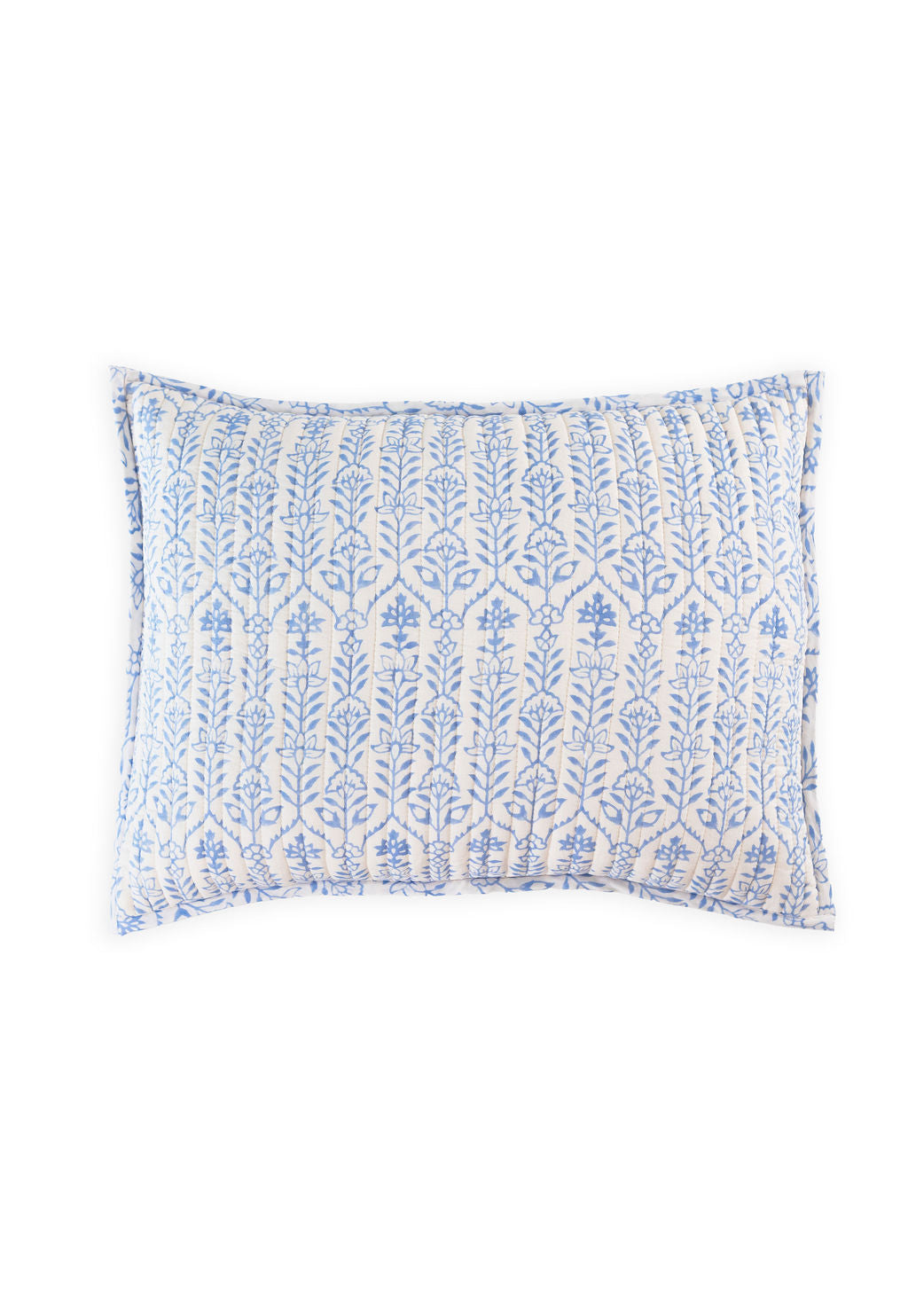 DANA SMALL DESIGNS Sham Flower Row Matilda's Blue