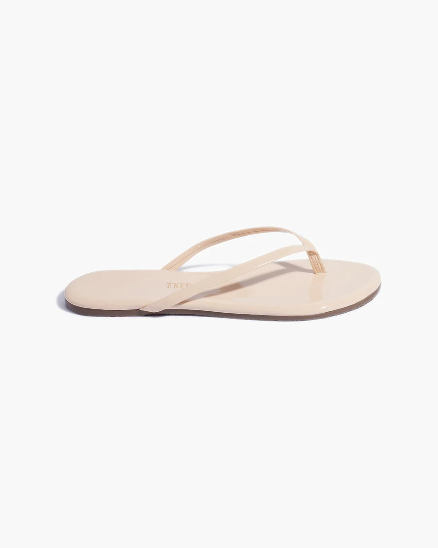 TKEES Lily Sandals Gloss Linen