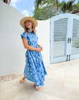 OLIPHANT Belted Shirt Dress Pretoria Navy