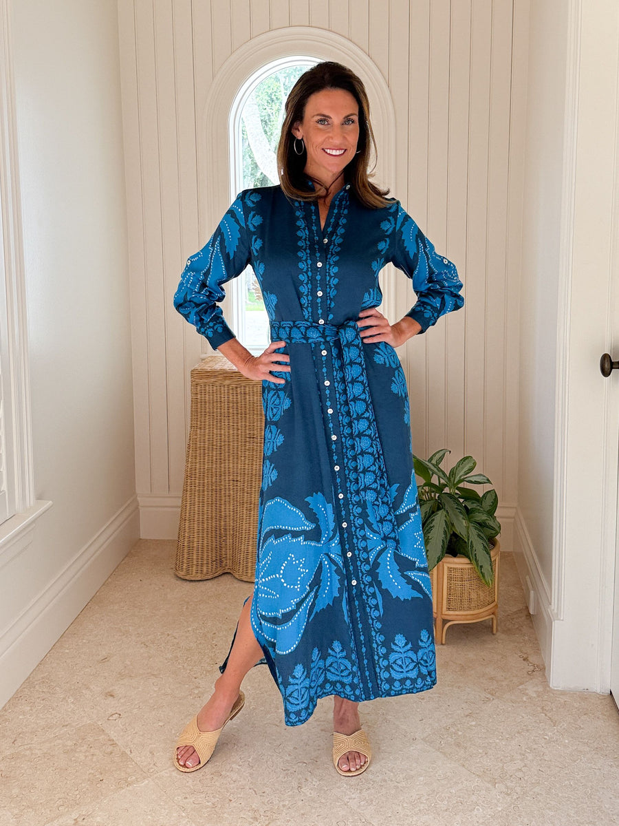 OMIKA Emma Maxi Dress Nikita Atlantic – Matilda's Life Style