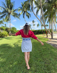 Beach Sweatshirt Light Blue