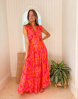 FINAL SALE FEATHER & FIND Star Dancer Maxi Dress Joy Frequency