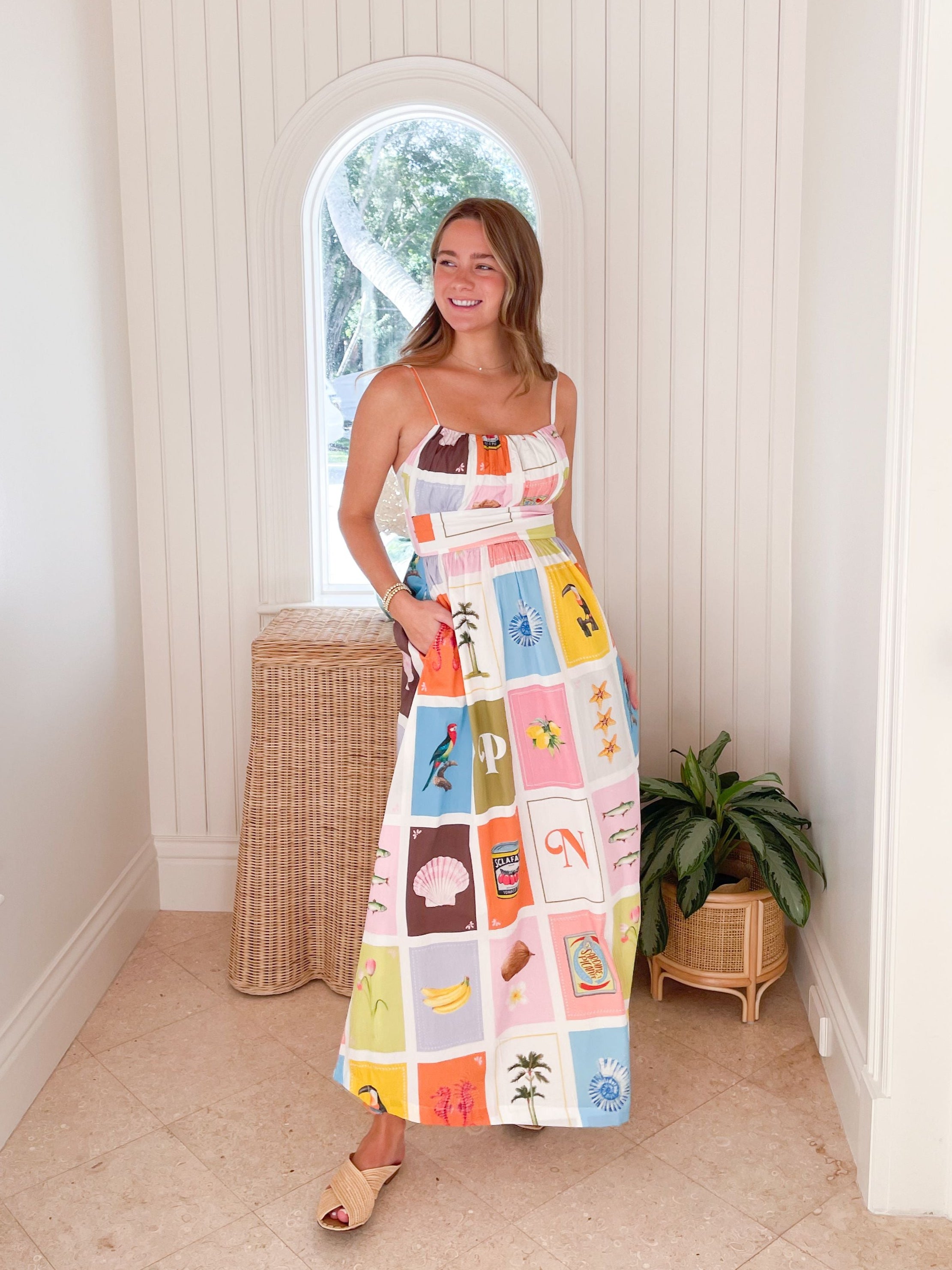 PALM NOOSA Tulipa Dress Cartagena