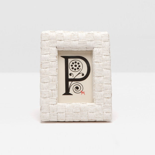 Nassau Frame White Rope 4x6