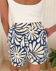 PROSPERINA Delaney Reversible Shorts Mod Blossom