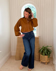 OMIKA Nero Blouse Solid Cinnamon