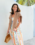 PALM NOOSA West Dress Tropical Stripe
