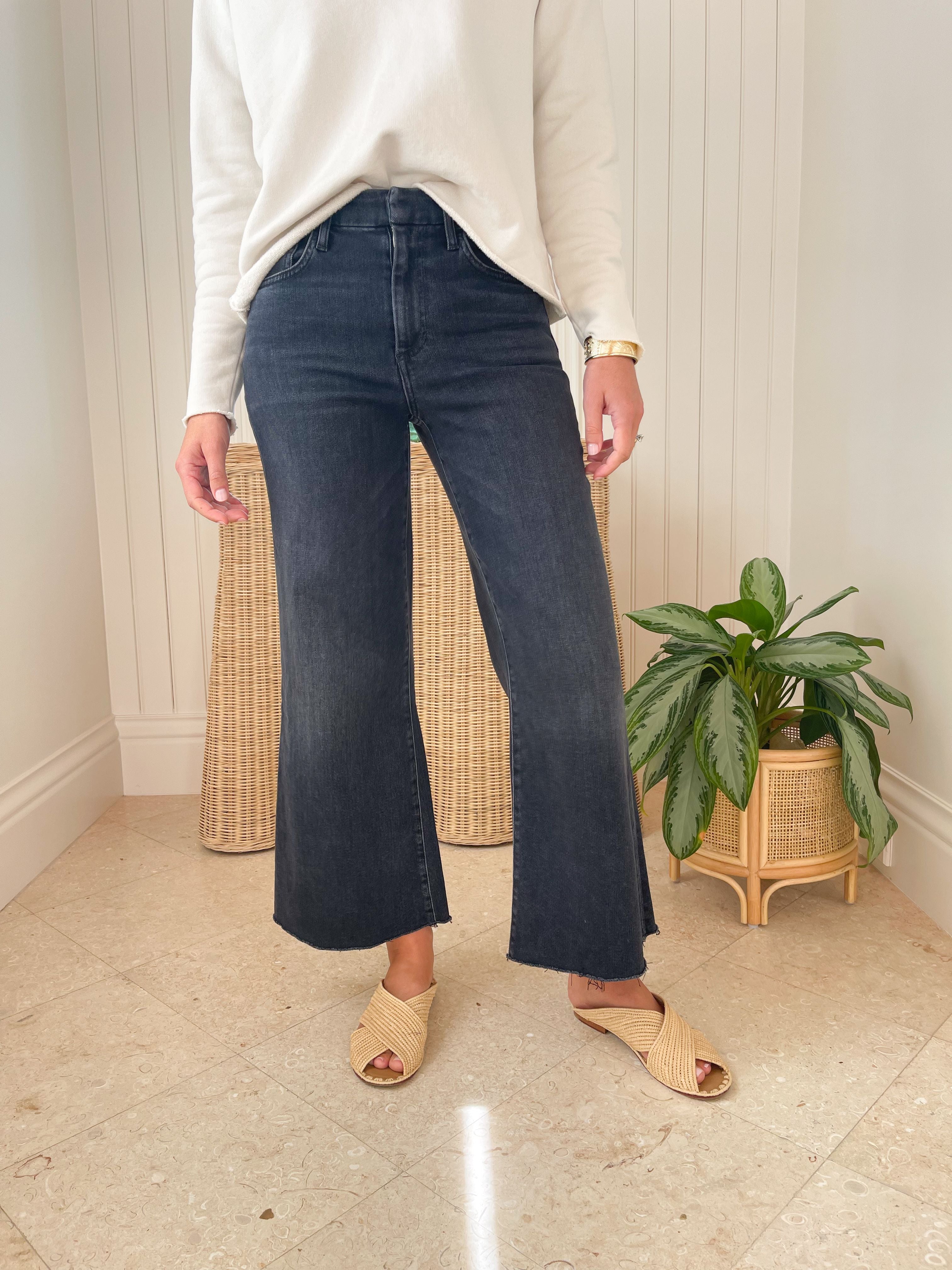 FRANK & EILEEN Galway Gaucho Jean 1981 Washed Black