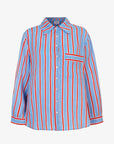 PINK CITY PRINTS Gabi Shirt Poets Stripe