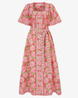 PINK CITY PRINTS Fleur Dress Sweet Hibiscus