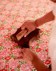 PINK CITY PRINTS Fleur Dress Sweet Hibiscus