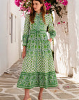 PINK CITY PRINTS Gemma Dress Verdant Botanics
