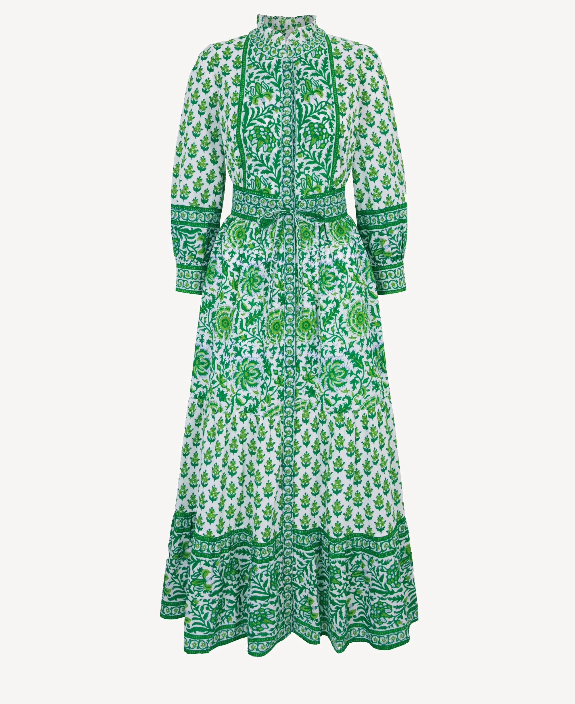 PINK CITY PRINTS Gemma Dress Verdant Botanics