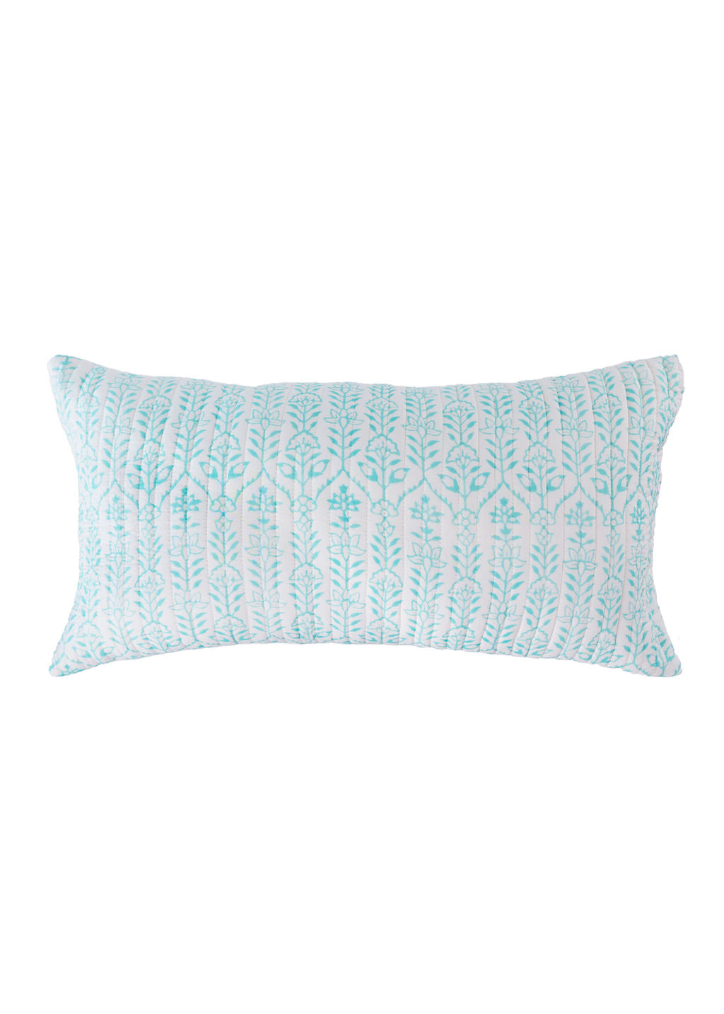 DANA SMALL DESIGNS Throw Pillow Flower Row Pool