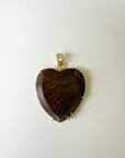 JANE WIN LOVE Jumbo Wood Heart Pendant