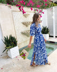 LOLA AUSTRALIA Stevie Shirtdress Palmini French Blue