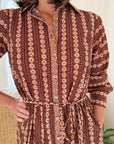 OMIKA Tula Mini Dress Espresso