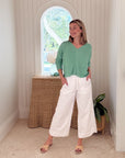 HIHO Kelsey Sweater Zephyr Green