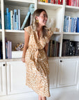 LOLA AUSTRALIA Daisy Boo Mini Dress Leopard Natural