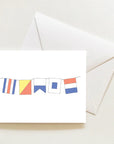 SARA FITZ Coast Flags Boxed Note Cards