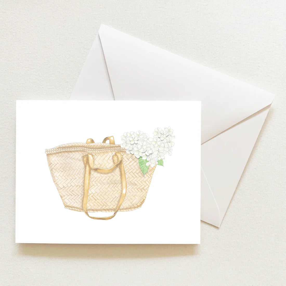 SARA FITZ Market Basket Boxed Note Cards