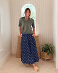 SUNSHINE TIENDA Colette Skirt Denim Eyelet