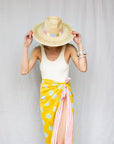 SUNSHINE TIENDA Berta Palm Hat