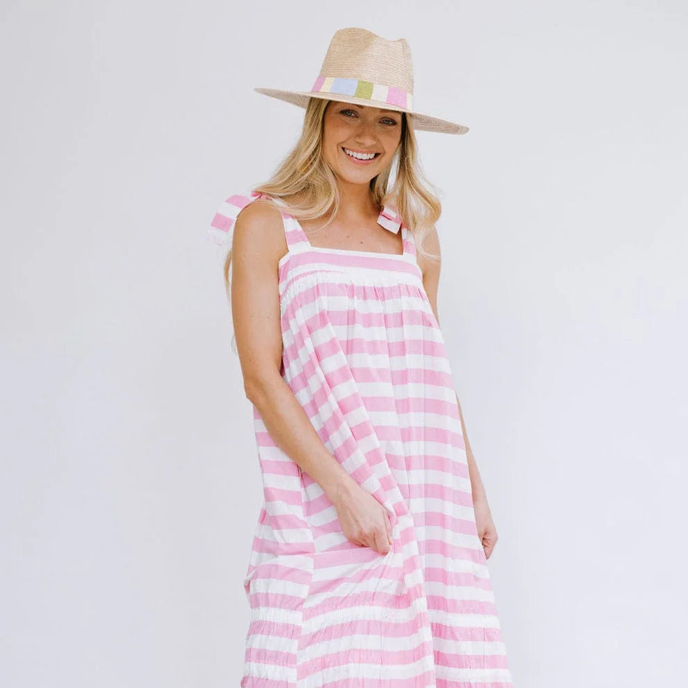 SUNSHINE TIENDA Berta Palm Hat